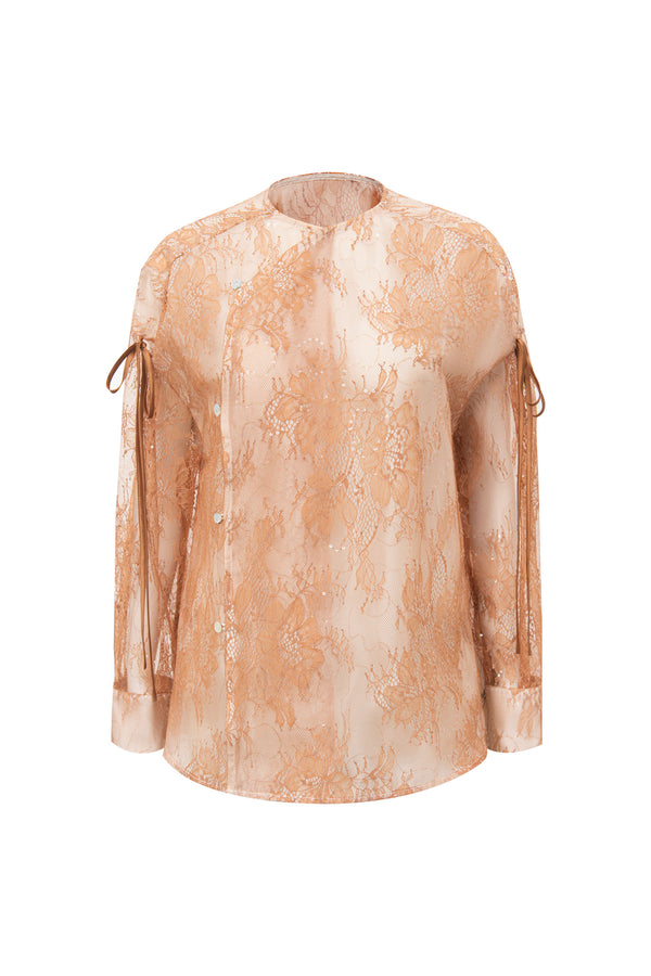 Asymmetrical Button-Up Shirt